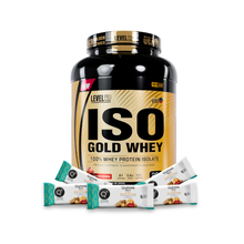 Cargar imagen en el visor de la galería, Iso Gold Whey 5.5lb Proteína Level Pro + REGALOS