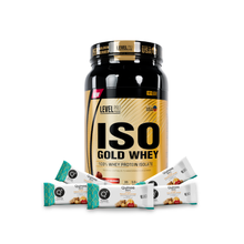 Cargar imagen en el visor de la galería, Iso Gold Whey 2.43lb Proteína Level Pro + REGALOS