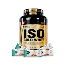 Cargar imagen en el visor de la galería, Iso Gold Whey 5.5lb Proteína Level Pro + REGALOS