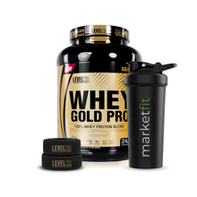 Cargar imagen en el visor de la galería, Whey Gold Pro 5.5lb Proteína Level Pro + REGALOS