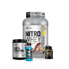 Cargar imagen en el visor de la galería, Promo Proteina Nitro Whey UN 1.1kg + Creatina 100% UN 150gr + REGALOS