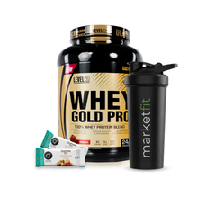 Cargar imagen en el visor de la galería, Whey Gold Pro 5.5lb Proteína Level Pro + REGALOS