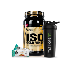 Cargar imagen en el visor de la galería, Iso Gold Whey 2.43lb Proteína Level Pro + REGALOS