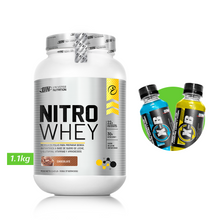Cargar imagen en el visor de la galería, NITRO WHEY 1.1KG PROTEÍNA UN + REGALOS