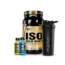 Cargar imagen en el visor de la galería, Iso Gold Whey 2.43lb Proteína Level Pro + REGALOS