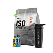 Cargar imagen en el visor de la galería, PROTEINA ISO WHEY UNIVERSE NUTRITION 3KG UN + SHAKER STRAPS Y REGALOS