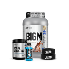 Cargar imagen en el visor de la galería, Promo Ganador de peso BIGM UN 2kg + Creatina 100% UN 150gr + REGALOS