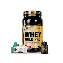 Cargar imagen en el visor de la galería, Whey Gold Pro 2.43lb Proteína Level Pro + REGALOS