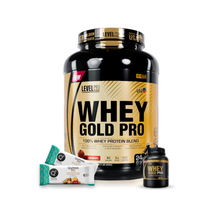 Cargar imagen en el visor de la galería, Whey Gold Pro 5.5lb Proteína Level Pro + REGALOS