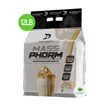 Cargar imagen en el visor de la galería, Proteína Dragon Pharma Mass Phorm 12 LB + Regalo