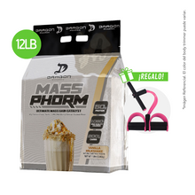 Cargar imagen en el visor de la galería, Proteína Dragon Pharma Mass Phorm 12 LB + Regalo