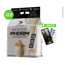 Cargar imagen en el visor de la galería, Proteína Dragon Pharma Mass Phorm 12 LB + Regalo