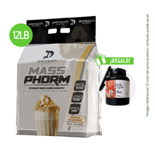 Cargar imagen en el visor de la galería, Proteína Dragon Pharma Mass Phorm 12 LB + Regalo