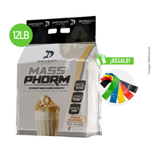 Cargar imagen en el visor de la galería, Proteína Dragon Pharma Mass Phorm 12 LB + Regalo
