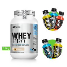 Cargar imagen en el visor de la galería, PROTEÍNA WHEY PRO UNIVERSE NUTRITION 1.1KG UN + REGALOS