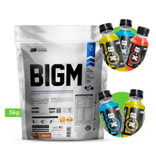 Cargar imagen en el visor de la galería, BIGM 5KG PROTEÍNA PARA GANAR MASA MUSCULAR UN