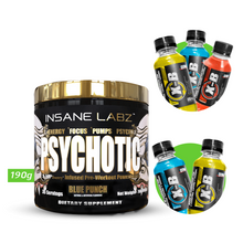 Cargar imagen en el visor de la galería, Pre entreno PSYCHOTIC GOLD 35 SERV - 202GR Insane Labz