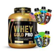 Cargar imagen en el visor de la galería, Whey Gold Pro Level Pro 6.6Lb Con Regalos
