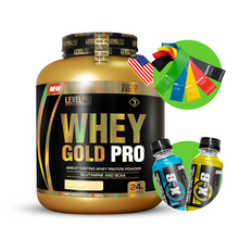 Cargar imagen en el visor de la galería, Whey Gold Pro Level Pro 6.6Lb Con Regalos
