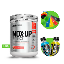 Cargar imagen en el visor de la galería, NOX UP INTENZE 600GR PRE ENTRENO UN + REGALOS