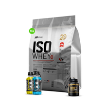 Cargar imagen en el visor de la galería, PROTEINA ISO WHEY UNIVERSE NUTRITION 3KG UN + SHAKER STRAPS Y REGALOS