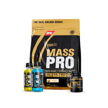 Cargar imagen en el visor de la galería, Mass Pro 3kg Proteína Para Ganar Masa Muscular Level Pro + REGALOS