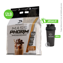 Cargar imagen en el visor de la galería, Proteína Dragon Pharma Mass Phorm 12 LB + Regalo
