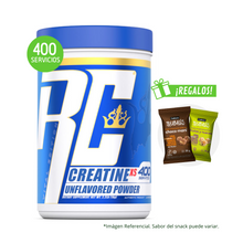 Cargar imagen en el visor de la galería, Creatina Monohidratada 1KG Ronnie Coleman + Regalo