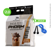 Cargar imagen en el visor de la galería, Proteína Dragon Pharma Mass Phorm 12 LB + Regalo
