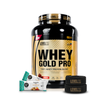 Cargar imagen en el visor de la galería, Whey Gold Pro 5.5lb Proteína Level Pro + REGALOS