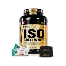 Cargar imagen en el visor de la galería, Iso Gold Whey 5.5lb Proteína Level Pro + REGALOS