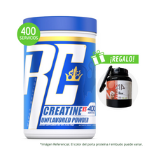 Cargar imagen en el visor de la galería, Creatina Monohidratada 1KG Ronnie Coleman + Regalo