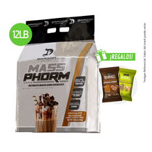 Cargar imagen en el visor de la galería, Proteína Dragon Pharma Mass Phorm 12 LB + Regalo