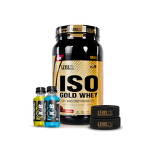 Cargar imagen en el visor de la galería, Iso Gold Whey 2.43lb Proteína Level Pro + REGALOS