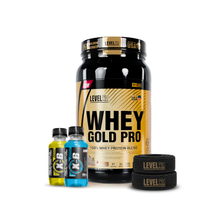 Cargar imagen en el visor de la galería, Whey Gold Pro 2.43lb Proteína Level Pro + REGALOS