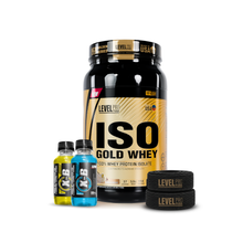 Cargar imagen en el visor de la galería, Iso Gold Whey 2.43lb Proteína Level Pro + REGALOS