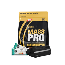 Cargar imagen en el visor de la galería, Mass Pro 3kg Proteína Para Ganar Masa Muscular Level Pro + REGALOS