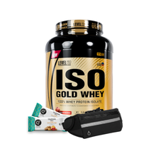 Cargar imagen en el visor de la galería, Iso Gold Whey 5.5lb Proteína Level Pro + REGALOS