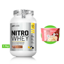 Cargar imagen en el visor de la galería, NITRO WHEY 1.1KG PROTEÍNA UN + REGALOS