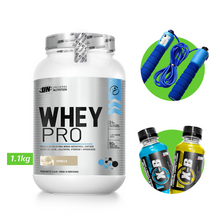 Cargar imagen en el visor de la galería, PROTEÍNA WHEY PRO UNIVERSE NUTRITION 1.1KG UN + REGALOS