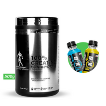 Cargar imagen en el visor de la galería, CREATINA MONOHIDRATADA 500gr Kevin Levrone + REGALO