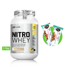 Cargar imagen en el visor de la galería, NITRO WHEY 1.1KG PROTEÍNA UN + REGALOS