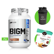 Cargar imagen en el visor de la galería, BIGM 2KG PROTEÍNA PARA GANAR MASA MUSCULAR UN