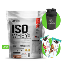 Cargar imagen en el visor de la galería, ISO WHEY 3KG PROTEÍNA UN + REGALOS