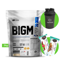 Cargar imagen en el visor de la galería, BIGM 5KG PROTEÍNA PARA GANAR MASA MUSCULAR UN