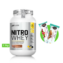 Cargar imagen en el visor de la galería, NITRO WHEY 1.1KG PROTEÍNA UN + REGALOS