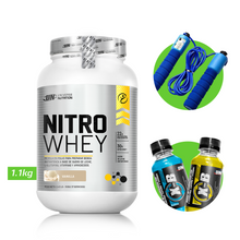 Cargar imagen en el visor de la galería, NITRO WHEY 1.1KG PROTEÍNA UN + REGALOS