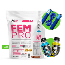 Cargar imagen en el visor de la galería, Proteína FemPro FitFem 3kg + Regalos