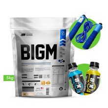 Cargar imagen en el visor de la galería, BIGM 5KG PROTEÍNA PARA GANAR MASA MUSCULAR UN