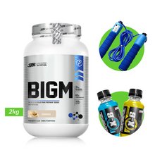 Cargar imagen en el visor de la galería, BIGM 2KG PROTEÍNA PARA GANAR MASA MUSCULAR UN